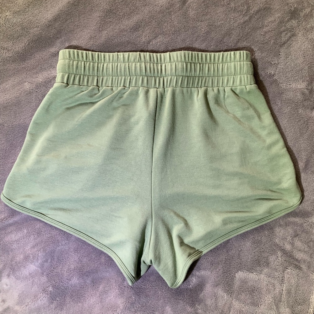 Fabletics Super Soft Drawstring Shorts Light Green - image 4